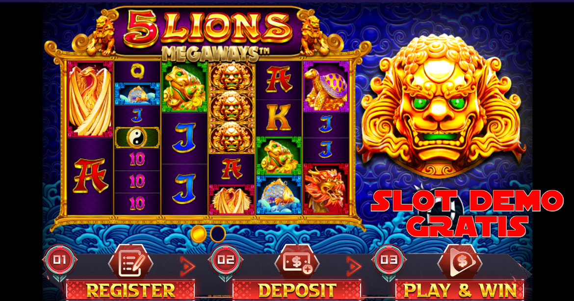 Demo Slot 5 Lions Megaways Asia